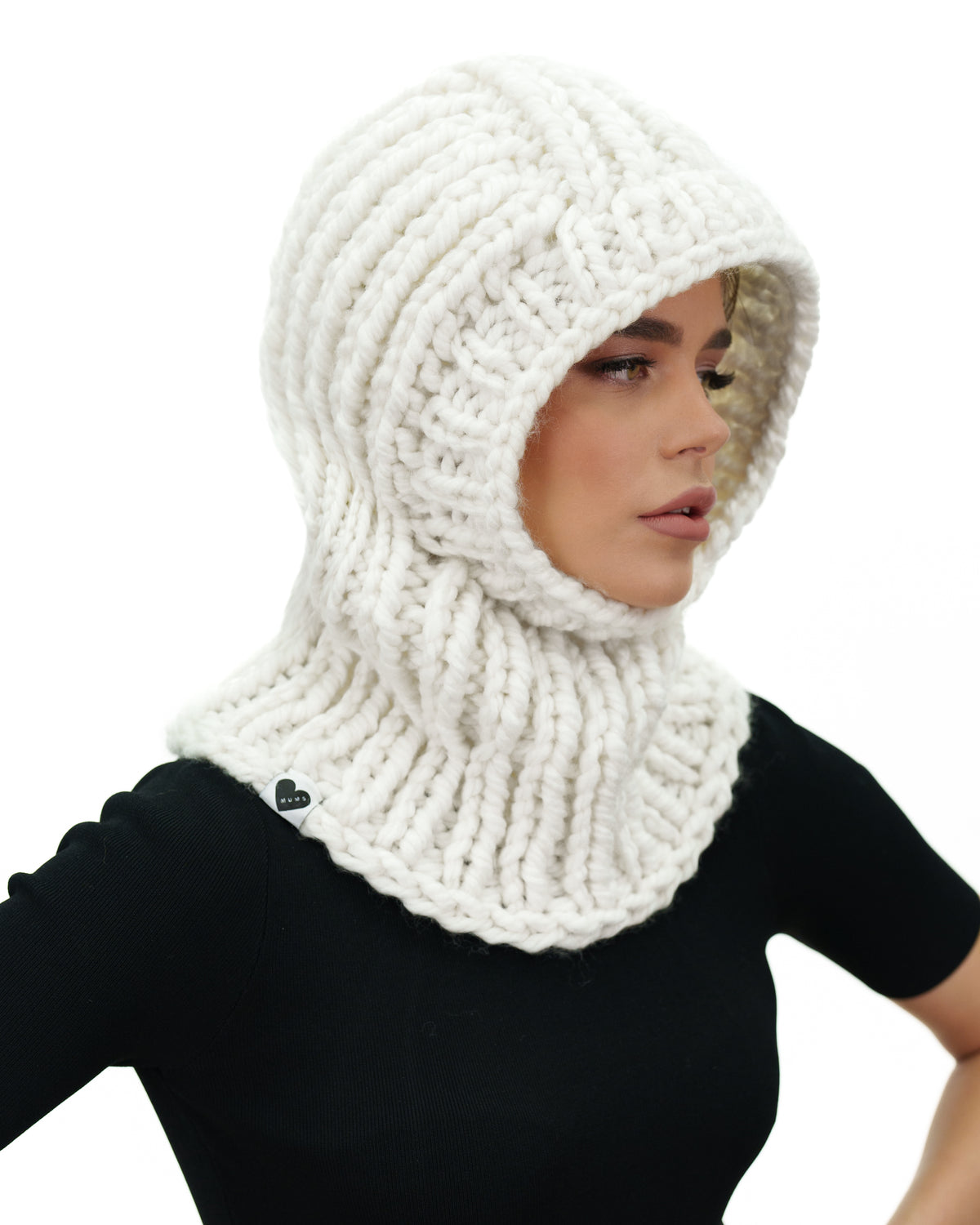Ribbed Balaclava Ribbed Balaclava In Lambswool For Women | J.Crew main image 3