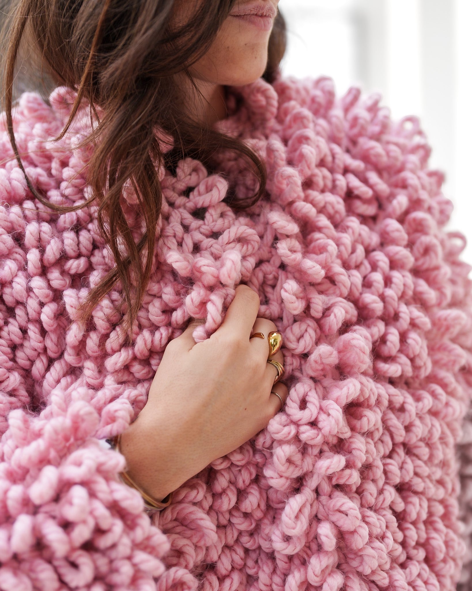 Big fluffy cardigan hotsell