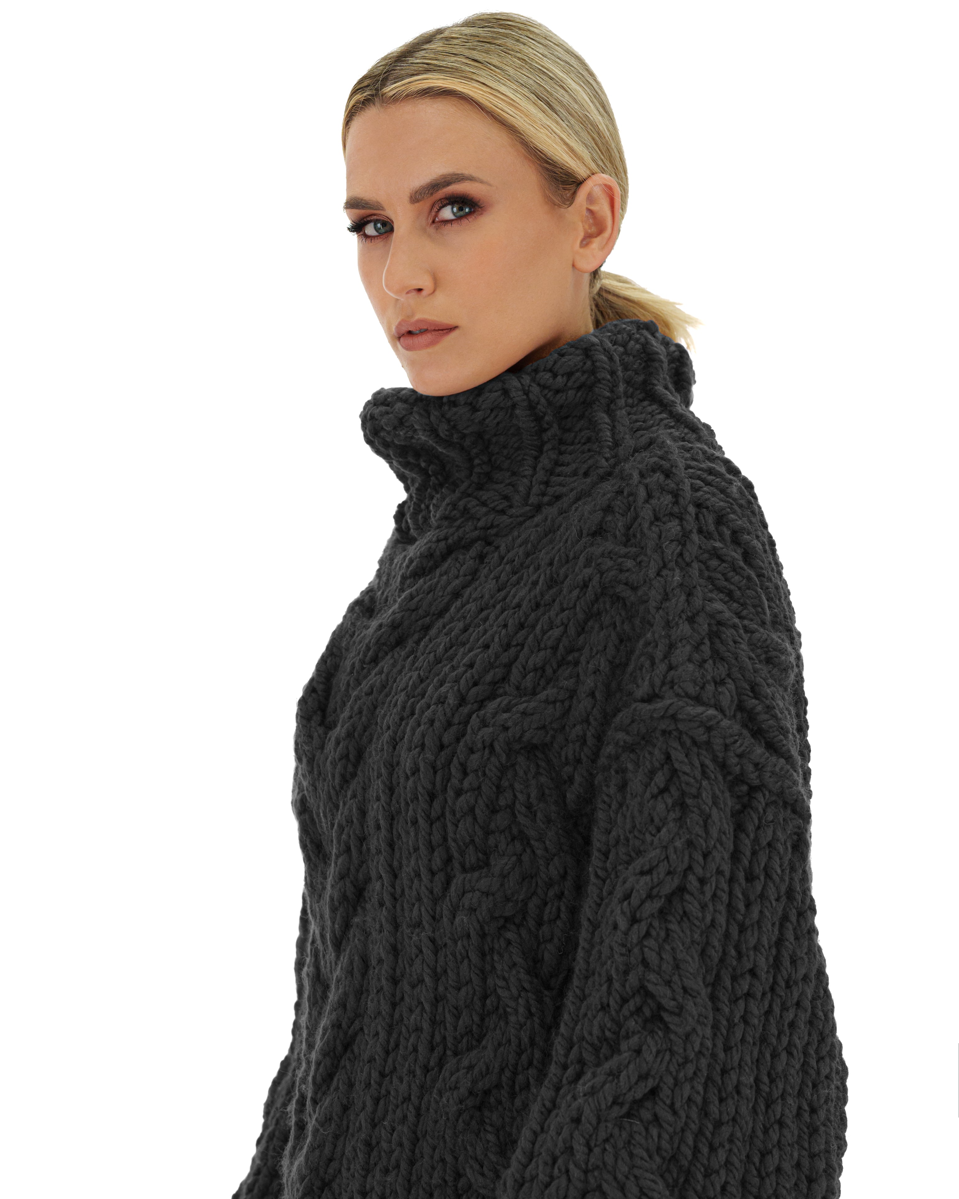 Cable Sweater Dress – Mumshandmade