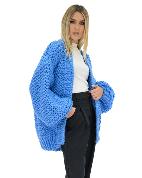 Long Silk Blend Michi Cardigan – Marie France Van Damme