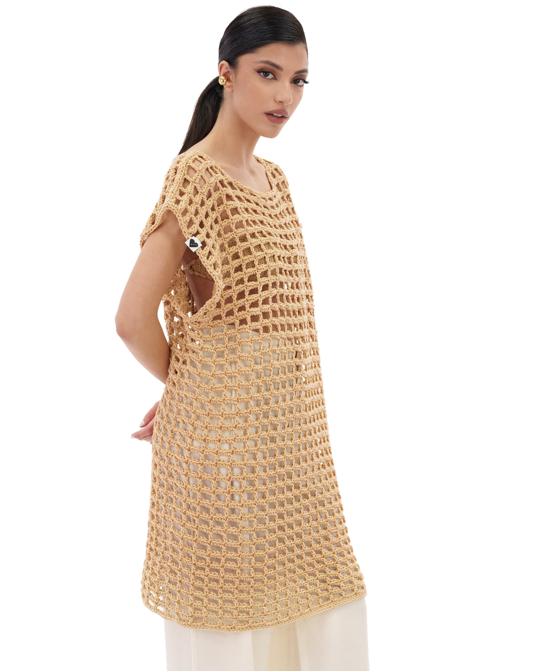 Crochet Net Dress Mumshandmade