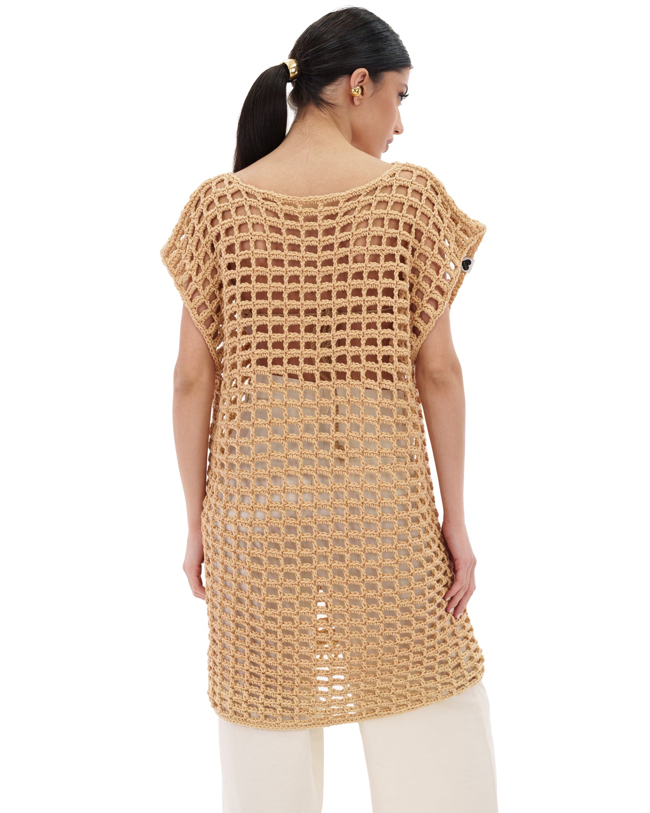 Crochet Net Dress Mumshandmade