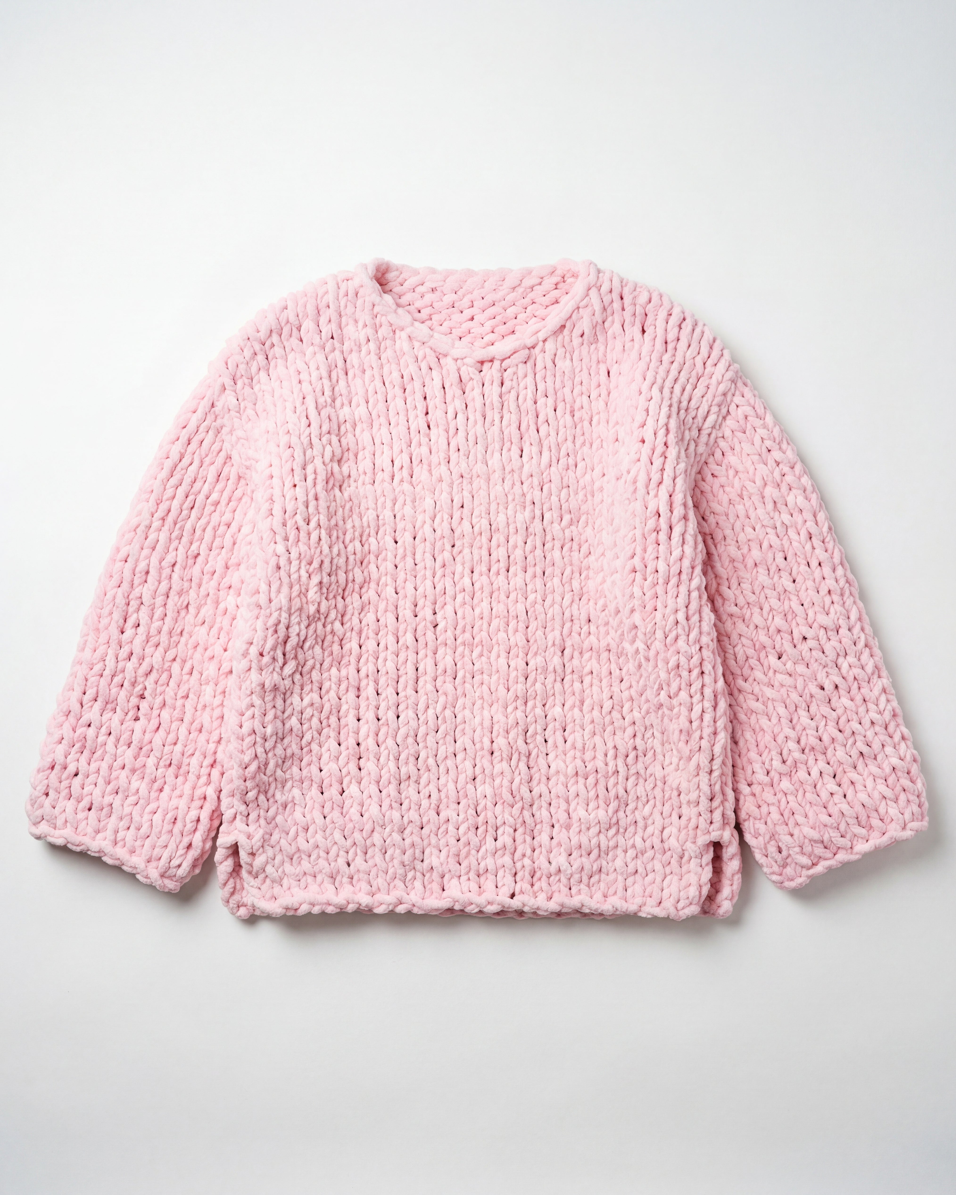 Plush V-neck Sweater