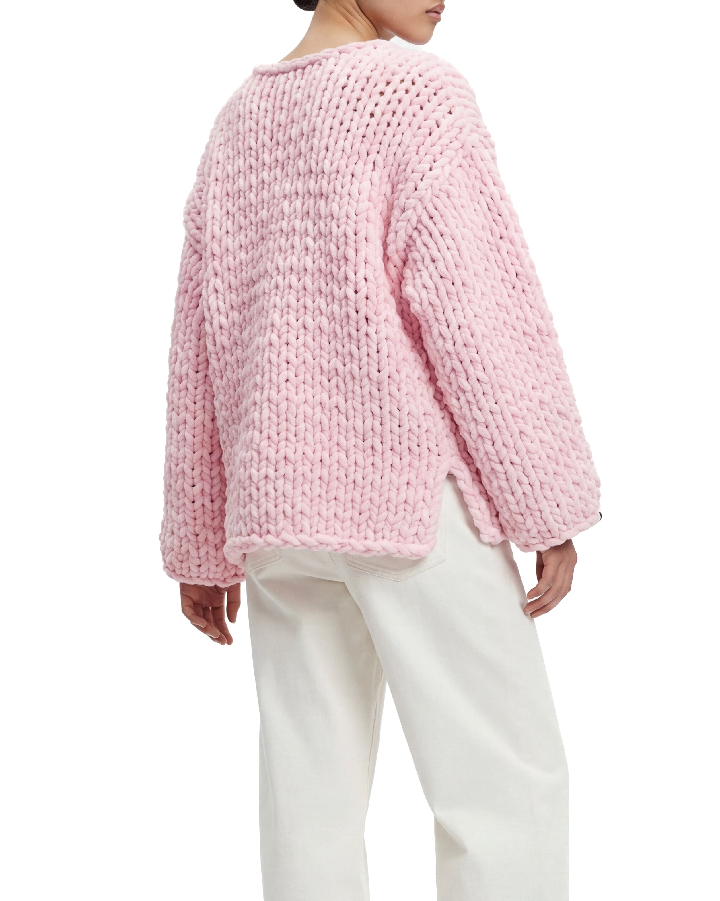 Plush V-neck Sweater